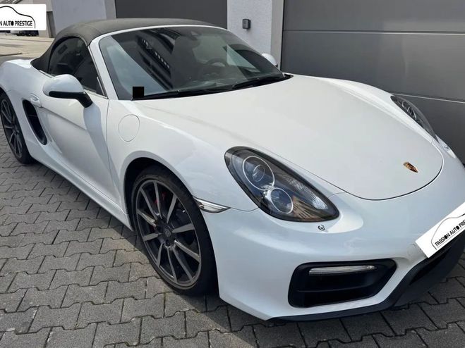 Porsche Boxster 981 S 3.4 PDK 315ch BLANC de 2015