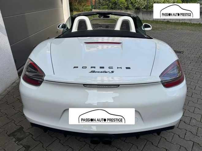 Porsche Boxster 981 S 3.4 PDK 315ch BLANC de 2015