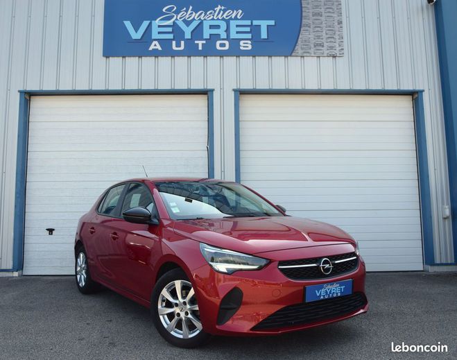 Opel Corsa 1.2 75 ELEGANCE BUSINESS 1re MAIN Rouge de 2021