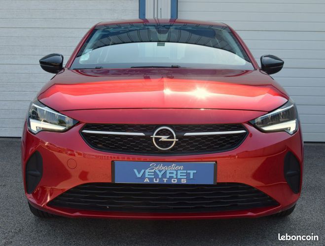 Opel Corsa 1.2 75 ELEGANCE BUSINESS 1re MAIN Rouge de 2021