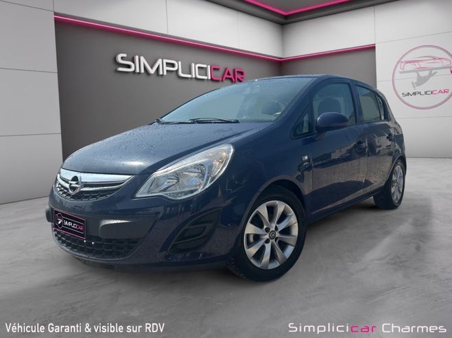 Opel Corsa 1.4 - 100 ch Twinport Edition Bleu de 2013