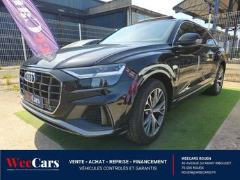 Voir détails -Audi Q8 3.0 50 TDI 285 HYBRID MHEV S-LINE QUATTR à Rouen (76)