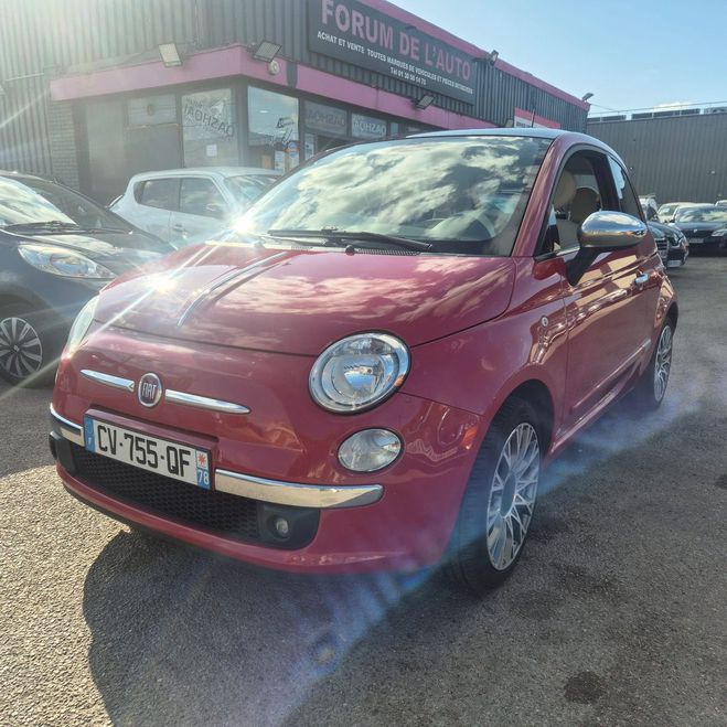 Fiat 500 II 1.2 8V 69 CV LOUNGE SUPERBE Rouge de 2013