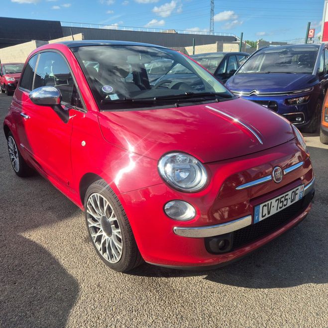 Fiat 500 II 1.2 8V 69 CV LOUNGE SUPERBE Rouge de 2013