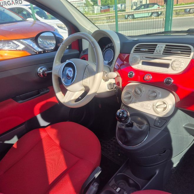 Fiat 500 II 1.2 8V 69 CV LOUNGE SUPERBE Rouge de 2013