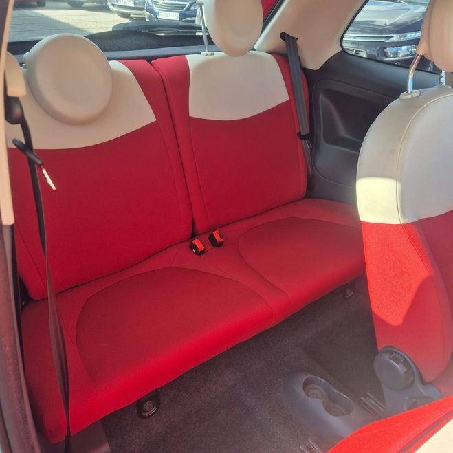 Fiat 500 II 1.2 8V 69 CV LOUNGE SUPERBE Rouge de 2013