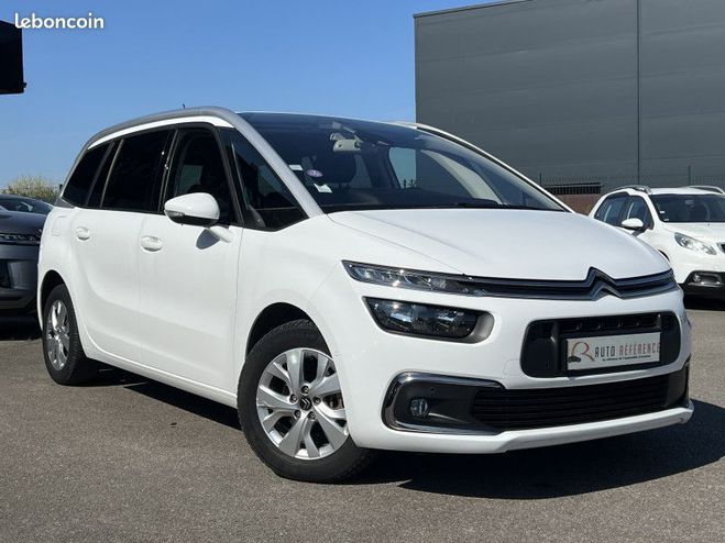Citroen C4 Picasso GRAND 130 CH EAT6 7PLACES CARPLAY GPS Blanc de 2018