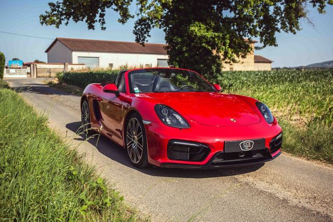 Porsche Boxster III (981) 3.4 330 GTS PDK - Origine Lyon ROUGE de 2014
