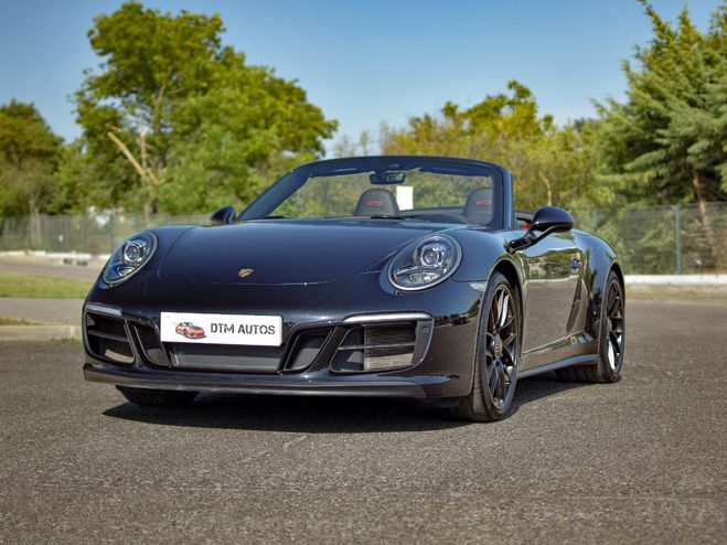 Porsche 911 TYPE 991.2 CARERRA 4 GTS CABRIOLET 3.0L  Noir Intense Mtallis de 2019