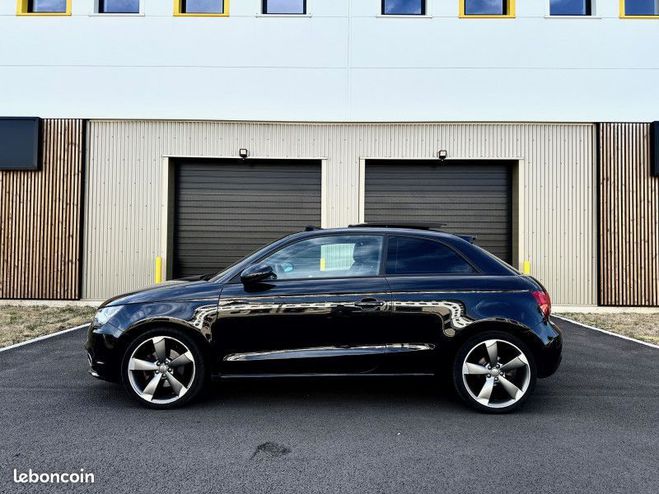 Audi A1 1.6 TDI 105CH S LINE 1RE MAIN Noir de 2012