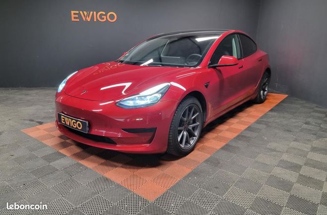 Tesla Model 3 ELECTRIC 350ch 120PPM 55KWH STANDARD-PLU Rouge de 2021