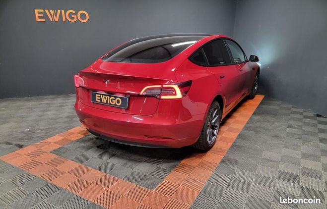 Tesla Model 3 ELECTRIC 350ch 120PPM 55KWH STANDARD-PLU Rouge de 2021