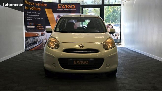 Nissan Micra 1.2 DIGS 98ch ACENTA Blanc de 2013