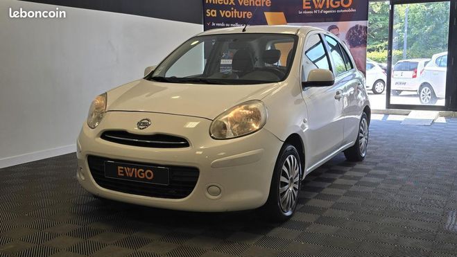 Nissan Micra 1.2 DIGS 98ch ACENTA Blanc de 2013