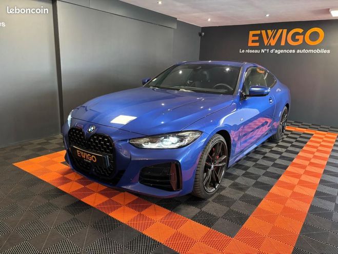 BMW M4 M440i COUPE 374ch xDrive + PACK M SPORT  Bleu de 2023