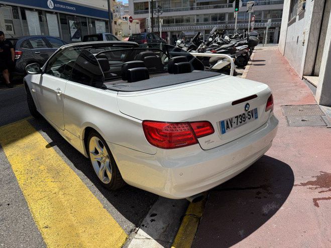 BMW Serie 3 CABRIOLET (E93) 320I 170CH LUXE Blanc de 2010