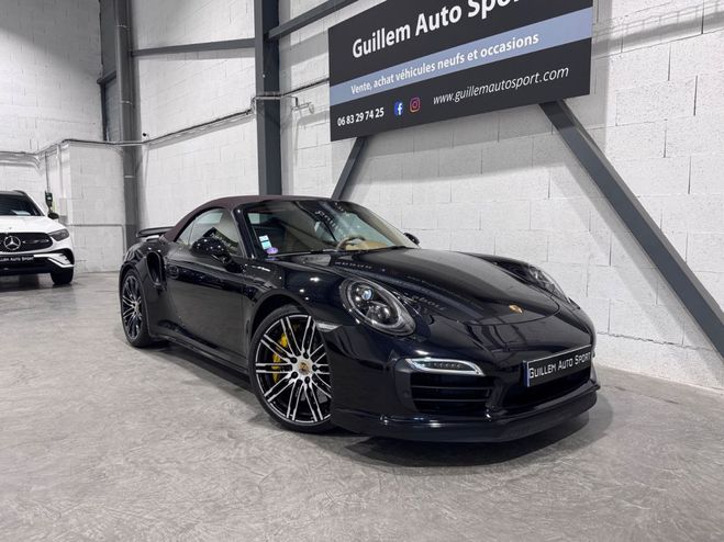 Porsche 911 Turbo S Cabriolet 3.8 560 cv PDK Noir de 2015
