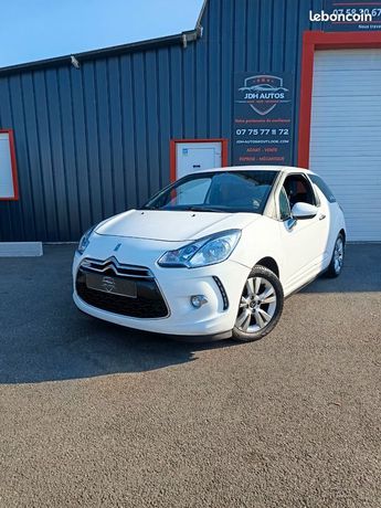  Voir détails -Citroen DS3 1.6 HDi 92 CV FINITION SPORT DISTRIBUTIO à Bischwiller (67)
