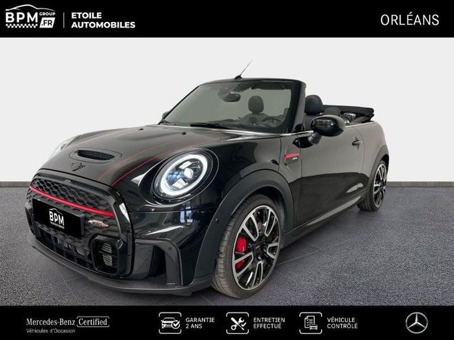 Mini Cabrio John Cooper Works 231ch Edition Premium  Noir de 2023