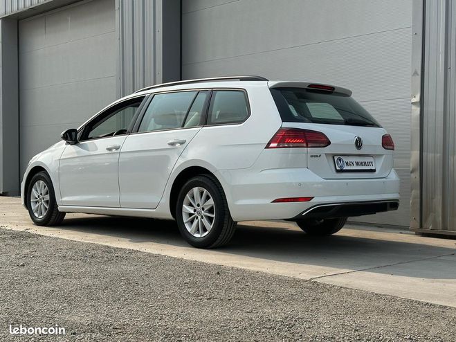 Volkswagen Golf SW TDI 115 DSG7 Blanc de 2019