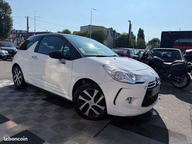 Citroen DS3 1.6 HDI90 FAP 99G AIRDREAM SO CHIC Blanc de 2010