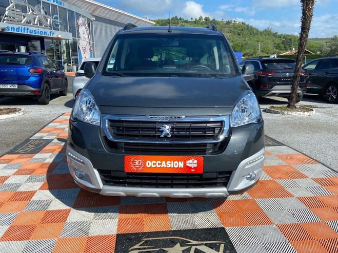 Peugeot Partner TEPEE 1.2 PURETECH 110 STYLE 1 re main Gris Clair de 2016