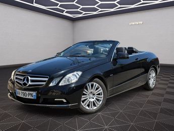  Voir détails -Mercedes Classe E CABRIOLET E350 CDI EXECUTIVE BE BVA à Uckange (57)