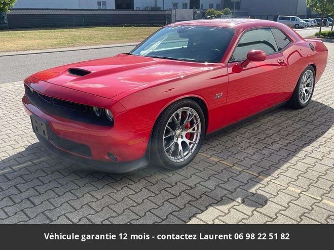 Dodge Challenger srt8 6.4l 492ch hors homologation 4500e Rouge de 2016