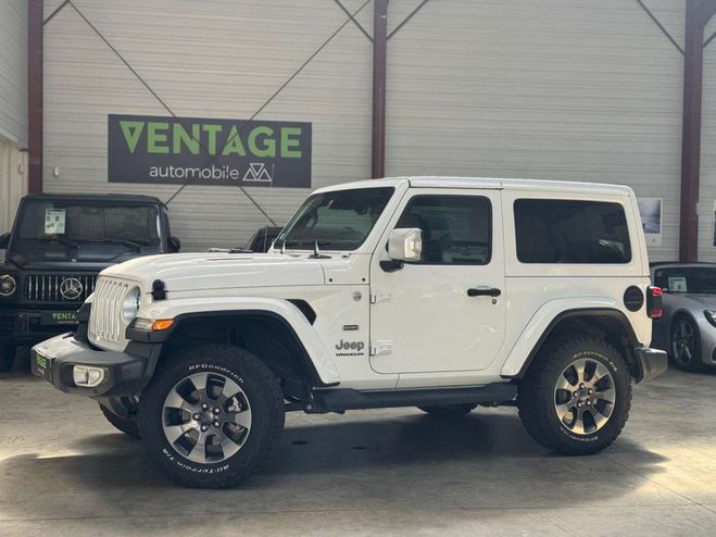Jeep Wrangler 2.0 l T 272 ch 4x4 BVA8 Overland Blanc de 2019