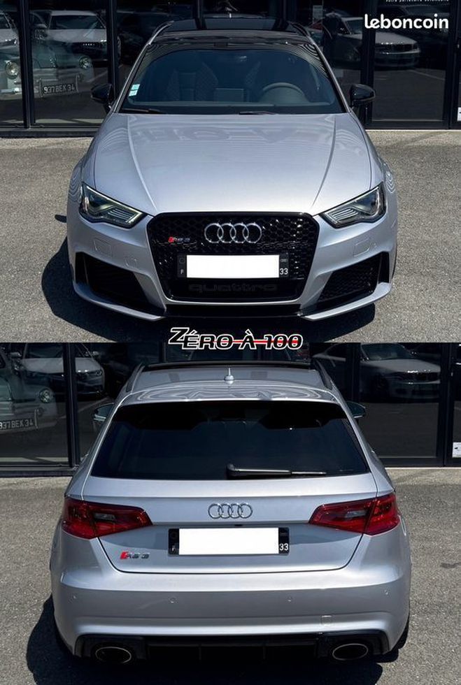 Audi RS3 Sportback Quattro 8V 2.5 TFSi 20V S-Tron Gris de 2016