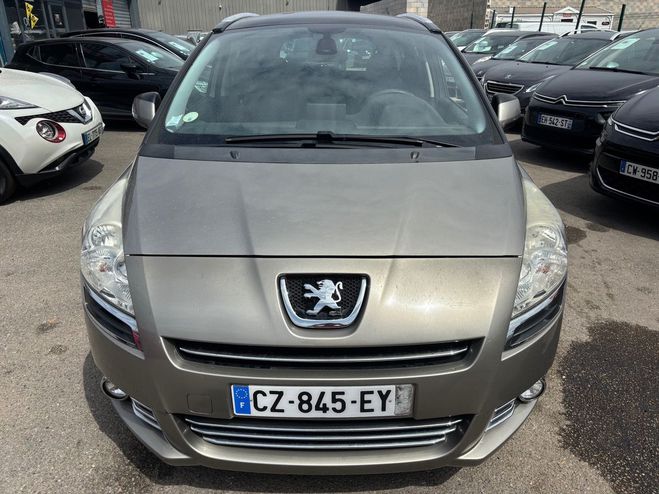 Peugeot 5008 (2) 1.6 HDI 115 STYLE 7PL GPS FULL ENTRE Gris fonc de 2013