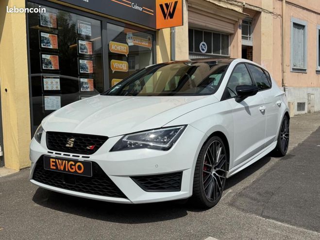 Seat Leon 2.0 TSI 290 CUPRA DSG BVA CAMERA GARANTI Blanc de 2016