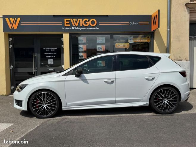 Seat Leon 2.0 TSI 290 CUPRA DSG BVA CAMERA GARANTI Blanc de 2016
