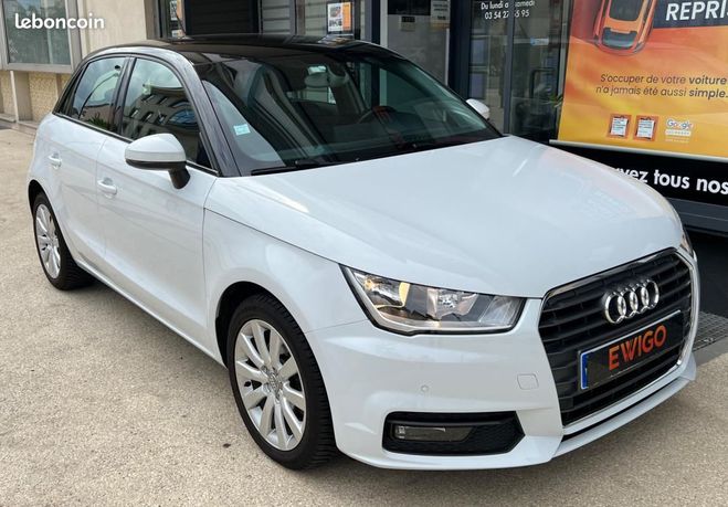 Audi A1 Sportback 5P 1.4 TFSI 125 S-TRONIC 7 GPS Blanc de 2016