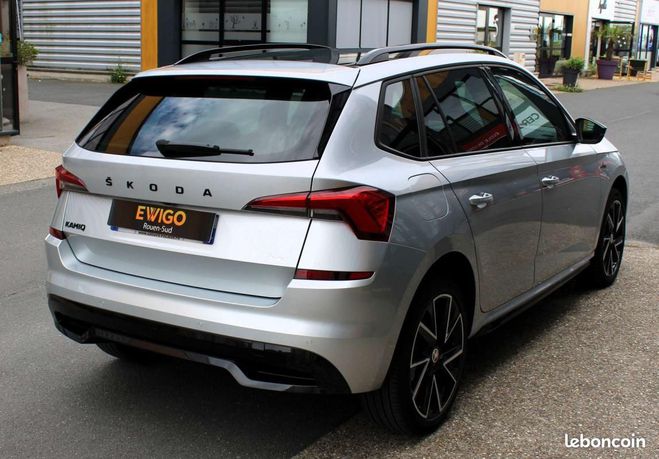 Skoda Kamiq 1.0 TSi 116 CH MONTE CARLO DSG7 TOIT PAN Gris de 2020