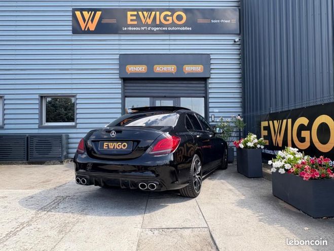 Mercedes Classe C 3.0 43 390 AMG 4MATIC BVA PNEUS NEUF HIS Noir de 2019