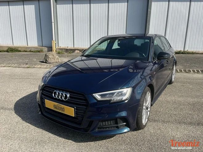 Audi A3 30 TFSI 116 S tronic 7 Midnight Series Bleu de 2018