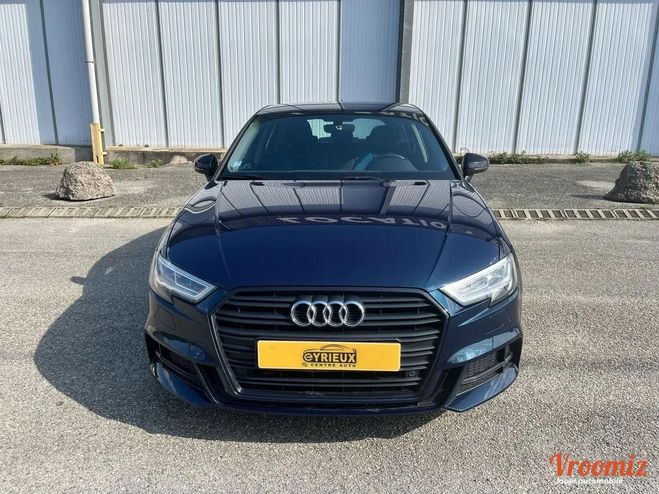 Audi A3 30 TFSI 116 S tronic 7 Midnight Series Bleu de 2018