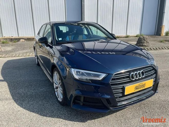 Audi A3 30 TFSI 116 S tronic 7 Midnight Series Bleu de 2018