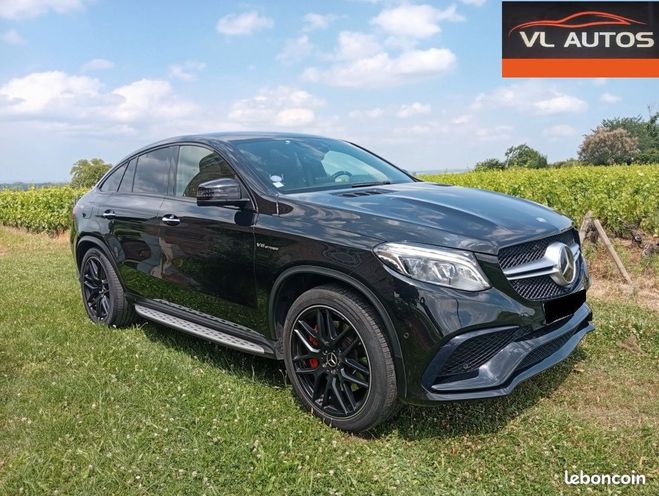 Mercedes GLE Coup Magnifique 63 AMG S 585 cv V8 Bi T Noir de 2017