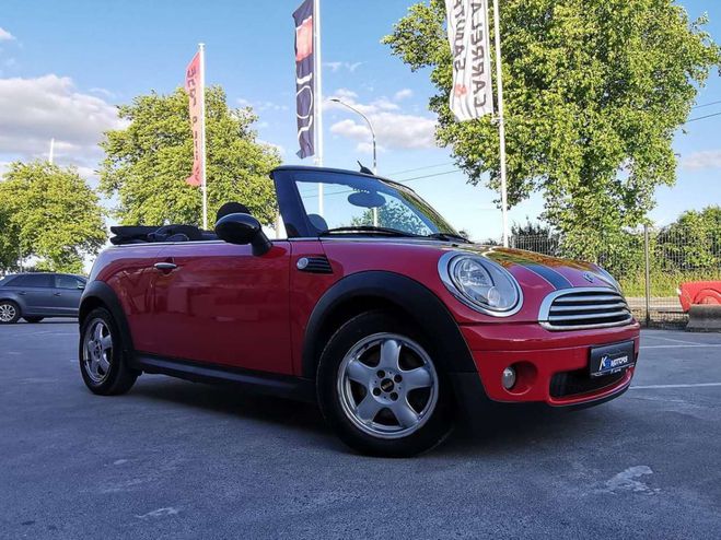 Mini Cooper Cabrio Cabriolet 1.6i Rouge Mtallis de 
