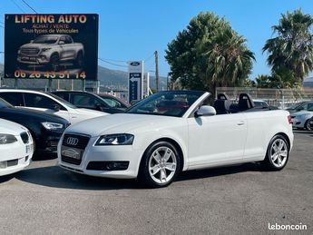  Voir détails -Audi A3 Cabriolet 2.0 TDi 140ch Ambition à Nice (06)