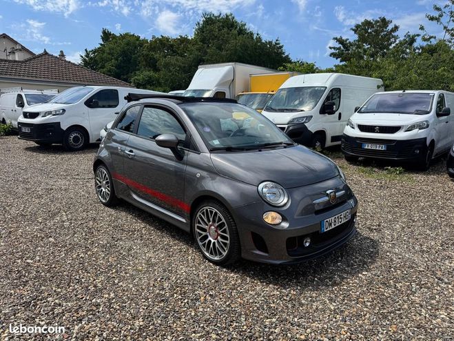 Abarth 500 500C 1.4 TURBO T-JET 140CH 595 BVA Histo Gris de 2015
