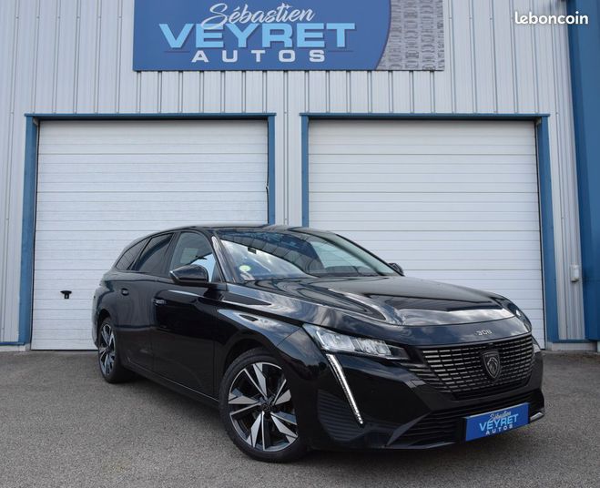 Peugeot 308 SW 1.5 BLUEHDI 130 ALLURE EAT8 1re MAIN Noir de 2022