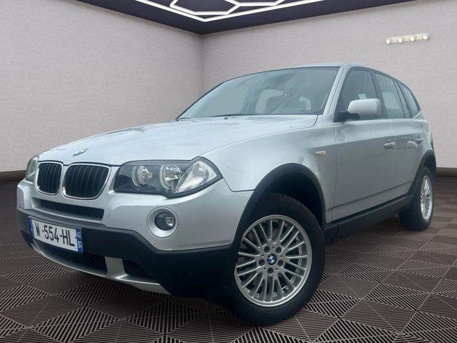 BMW X3 SERIE 2.0 d Steptronic Gris de 2008