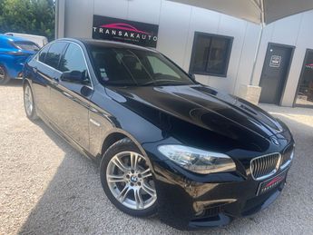  Voir détails -BMW Serie 5 F10 528i 245ch BVA 8 Sport Design M / Or à Bagard (30)