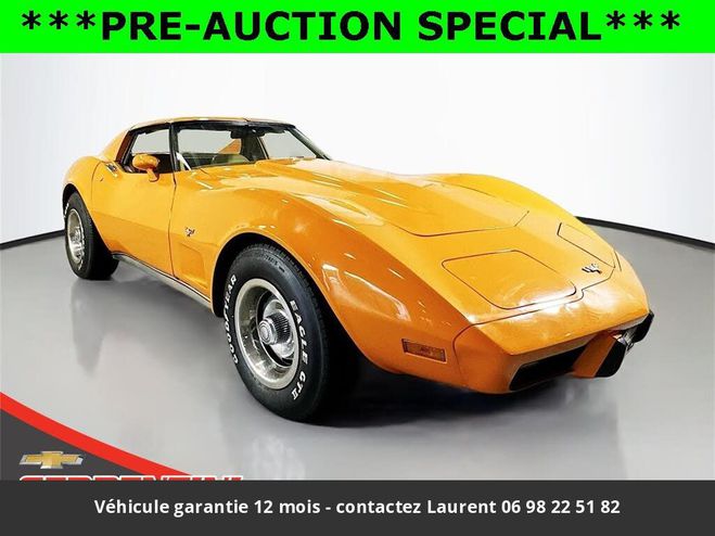 Chevrolet Corvette C3 stingrey l48 1977 tout compris Orange de 1977