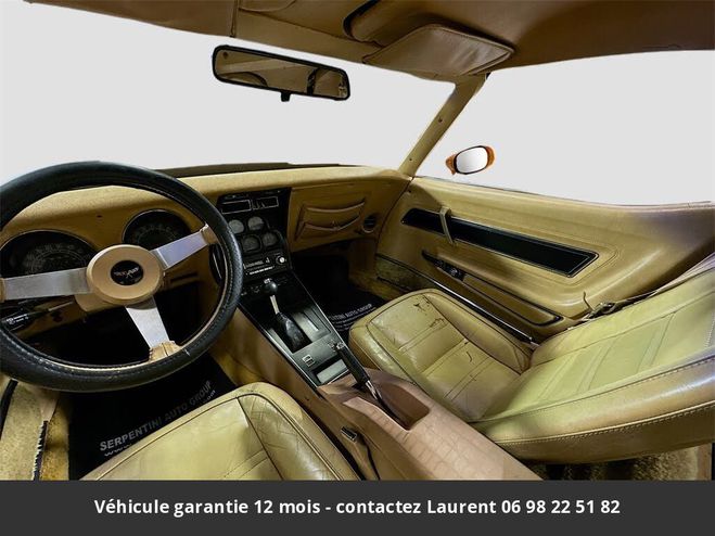 Chevrolet Corvette C3 stingrey l48 1977 tout compris Orange de 1977