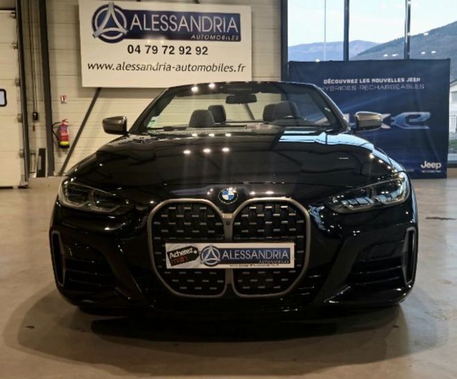 BMW Serie 4 Cabriolet G23 Cab M440i xDrive 374 ch BV Noir de 2021
