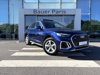  Voir détails -Audi Q5 Sportback 50 TFSIe 299 S tronic 7 Quattr à Saint-Witz (95)